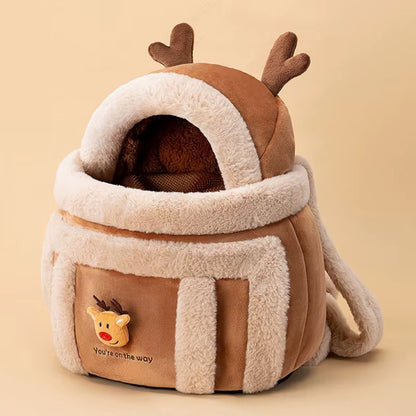 CozyReindeer Pet Travel Backpack